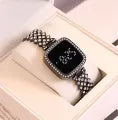 5PCS/Set Women's Watch Fashion Leather Band Analog Quartz Watches Heart Jewelry Set(Without Box)