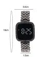 5PCS/Set Women's Watch Fashion Leather Band Analog Quartz Watches Heart Jewelry Set(Without Box)